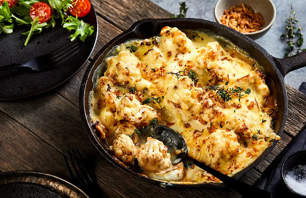 Roasted Miso Cauliflower Cheese Recipe